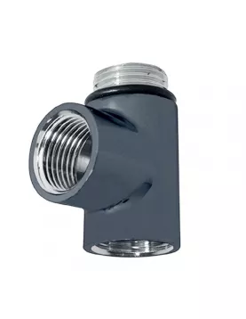 APS12816 15mm T Piece Anthracite Anthracite