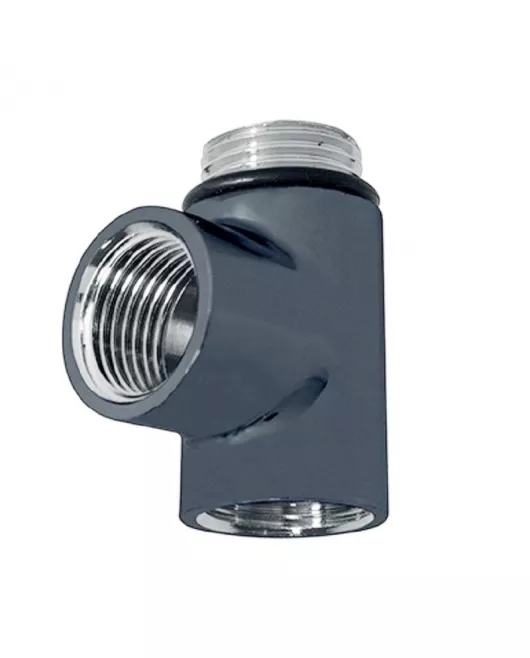 APS12816 15mm T Piece Anthracite Anthracite