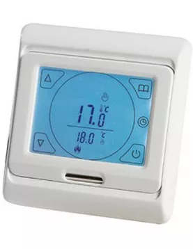 APS12837 Digital Touch Thermostat. White