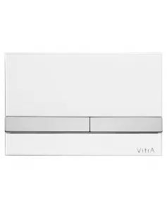 APS12855 Select Glass White Flush Plate White