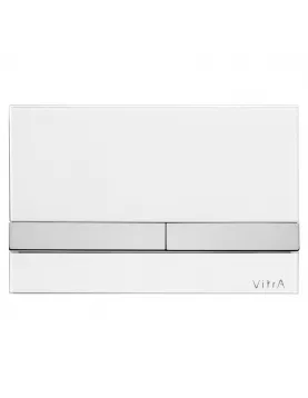 APS12855 Select Glass White Flush Plate White