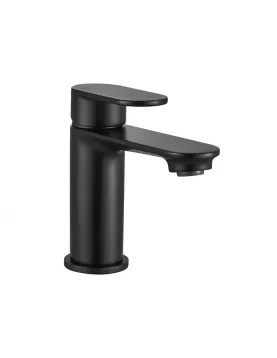 APS12856 Albury Black Mono Basin Mixer Matt Black