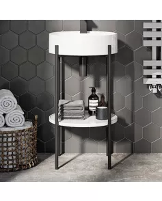 APS12868 Matte Black Minimalist Bottle Trap Matt Black