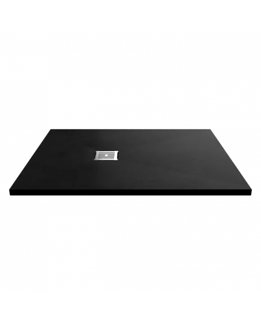 APS13026 Slate Tray Slimline / Rectangular Shower Tray 1200 x 900mm Black
