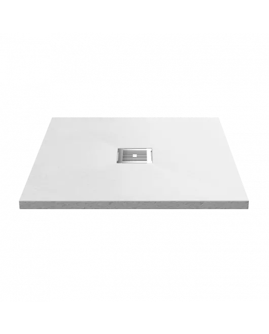 APS13035 Slate Tray Slimline / Square Shower Tray 800 x 800mm White