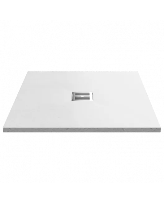 APS13036 Slate Tray Slimline / Square Shower Tray 900 x 900mm White