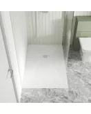 APS13038 Slate Tray Slimline / Rectangular Shower Tray 1200 x 900mm White