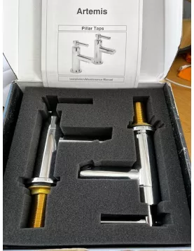 APS17964 Nabis Artemis Bath Taps Chrome