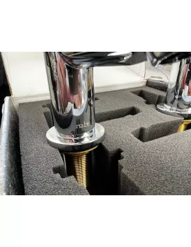 APS17964 Nabis Artemis Bath Taps Chrome