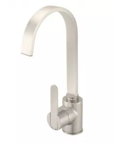 APS18787 Francis Pegler Strata Mono Kitchen Sink Mixer Brushed Nickel 4K6065 Brushed Nickel