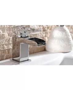 APS3231 MONO BASIN MIXER WITH PUSH WASTE Chrome