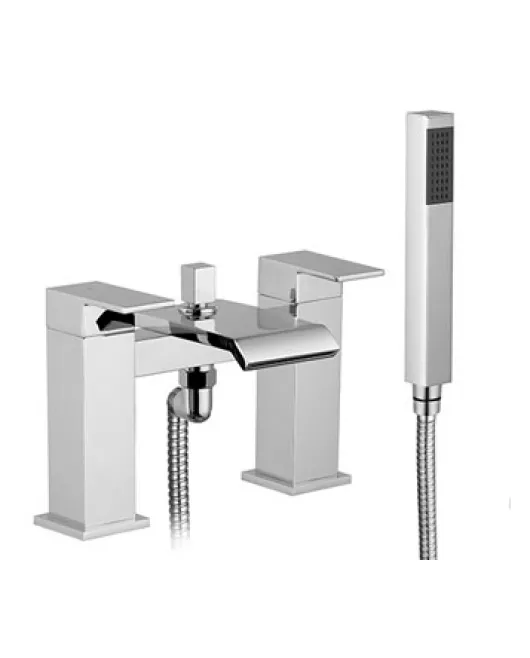 APS3251 BATH SHOWER MXER WITH SHOWER KIT & BRACKET Chrome
