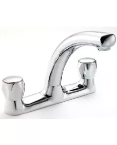 APS3286 Mercia Morden 2 Hole Sink Mixer Chrome