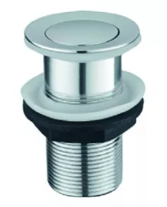 APS3331 Click Clack Basin Waste - UnSlotted Chrome