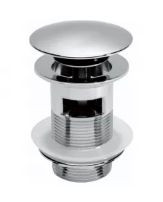 APS3332 Round Dome Slotted Sprung Basin Waste Chrome