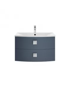 APS3376 Sarenna WH 700mm Basin Unit Mineral Blue