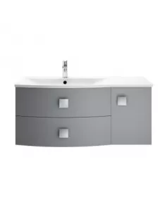 APS3380 1000mm Cabinet & Basin - Left Hand Dove Grey