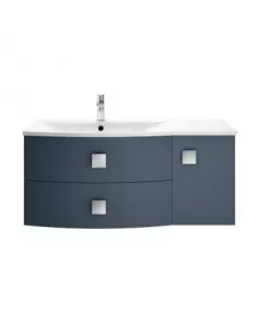 APS3383 1000mm Cabinet & Basin - Left Hand Mineral Blue