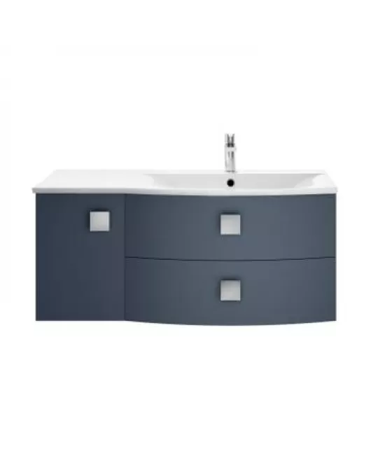 APS3389 1000mm Cabinet & Basin - Right Hand Mineral Blue