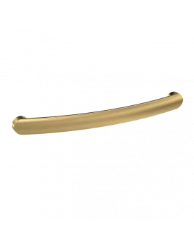 APS4649 210mm D Shape Bar Handle Brushed Brass
