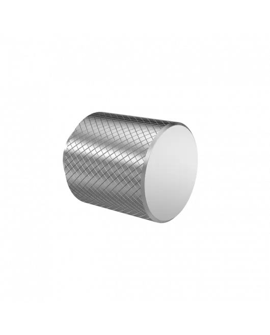 APS4688 Knurled Knob Handle Chrome