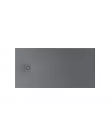 APS47056 Roca Superslim STONEX® rectangular shower tray 1400 x 800 without Waste Slate grey 
