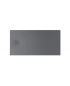 APS47056 Roca Superslim STONEX® rectangular shower tray 1400 x 800 without Waste Slate grey 