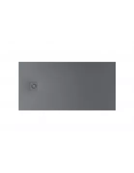 APS47056 Roca Superslim STONEX® rectangular shower tray 1400 x 800 without Waste Slate grey 