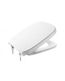 APS47072 Roca Debba Square Soft Close Seat W/Top Fixing Hinges White