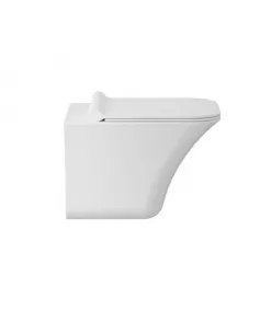 APS4719 Rimless Wall Hung Pan & Seat White