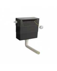 APS4730 Universal Access Concealed Cistern Black