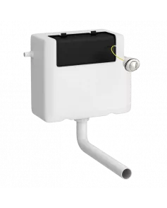 APS4731 Dual Flush Universal Concealed Cistern Chrome