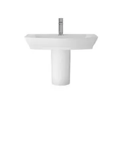 APS4751 Maya 550mm Basin & Semi Pedestal White