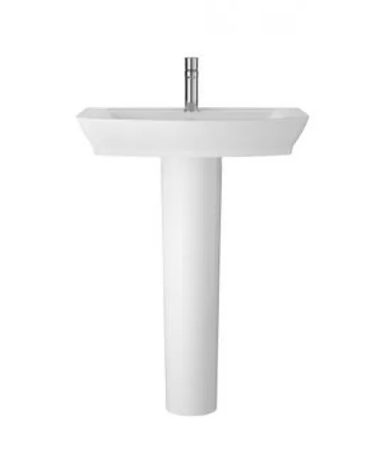APS4756 Maya 550mm Basin & Pedestal White