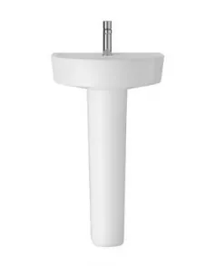 APS4764 Luna 420mm Basin & Pedestal White