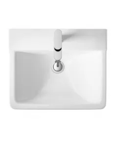 APS4774 Arlo 550mm Basin & Semi Pedestal White