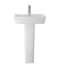 APS4777 Arlo 550mm Basin & Pedestal White