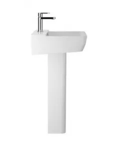 APS4777 Arlo 550mm Basin & Pedestal White