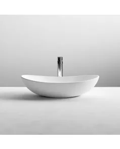 APS4804 Vessel 615 X 360 X 155 Matt White