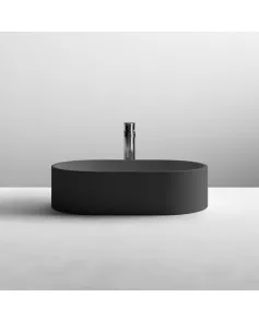 APS4809 Oval Basin 565 X 350 X 145 Matt Black