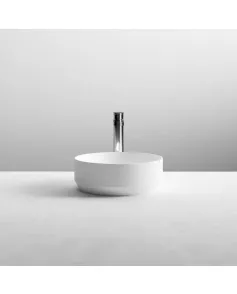 APS4810 Vessel 350 X 350 X 120 Matt White