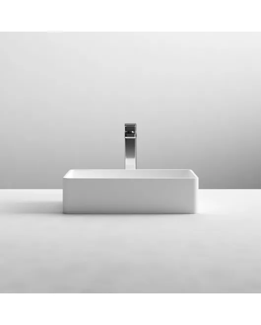 APS4816 Rectangular Basin 465 X 235 X 120 Matt White