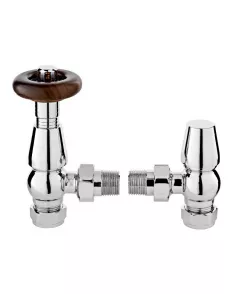 APS49744 Chelsea Angled Thermostatic valve Chrome