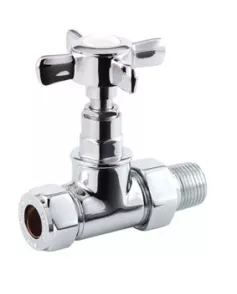 APS49757 Chrome Crosshead Radiator Valve Chrome