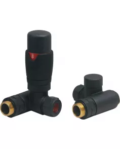 APS49768 TRV set Dual fuel element corner valves Anthracite