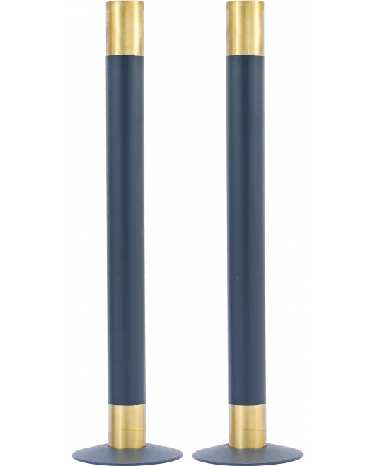 APS49773 Anthracite 15mm Pipe and Rossettes Anthracite