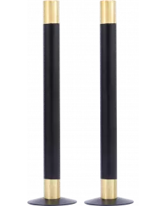 APS49775 15mm Pipe and Rossettes Black Black