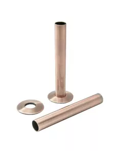 APS49778 180mm Tube and Rosettes Antique Copper
