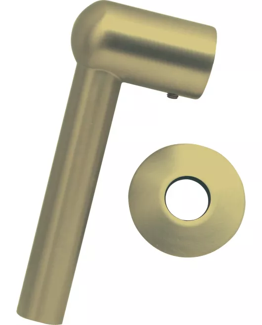 APS49821 Shroud for modern style element cover Brushed Brass