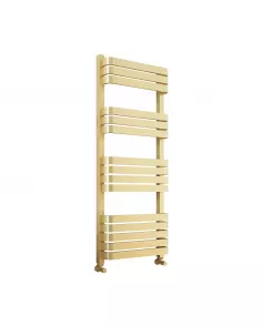 APS49868 Auckland Brushed Brass Towel Warmer - 1200*500mm Brushed Brass